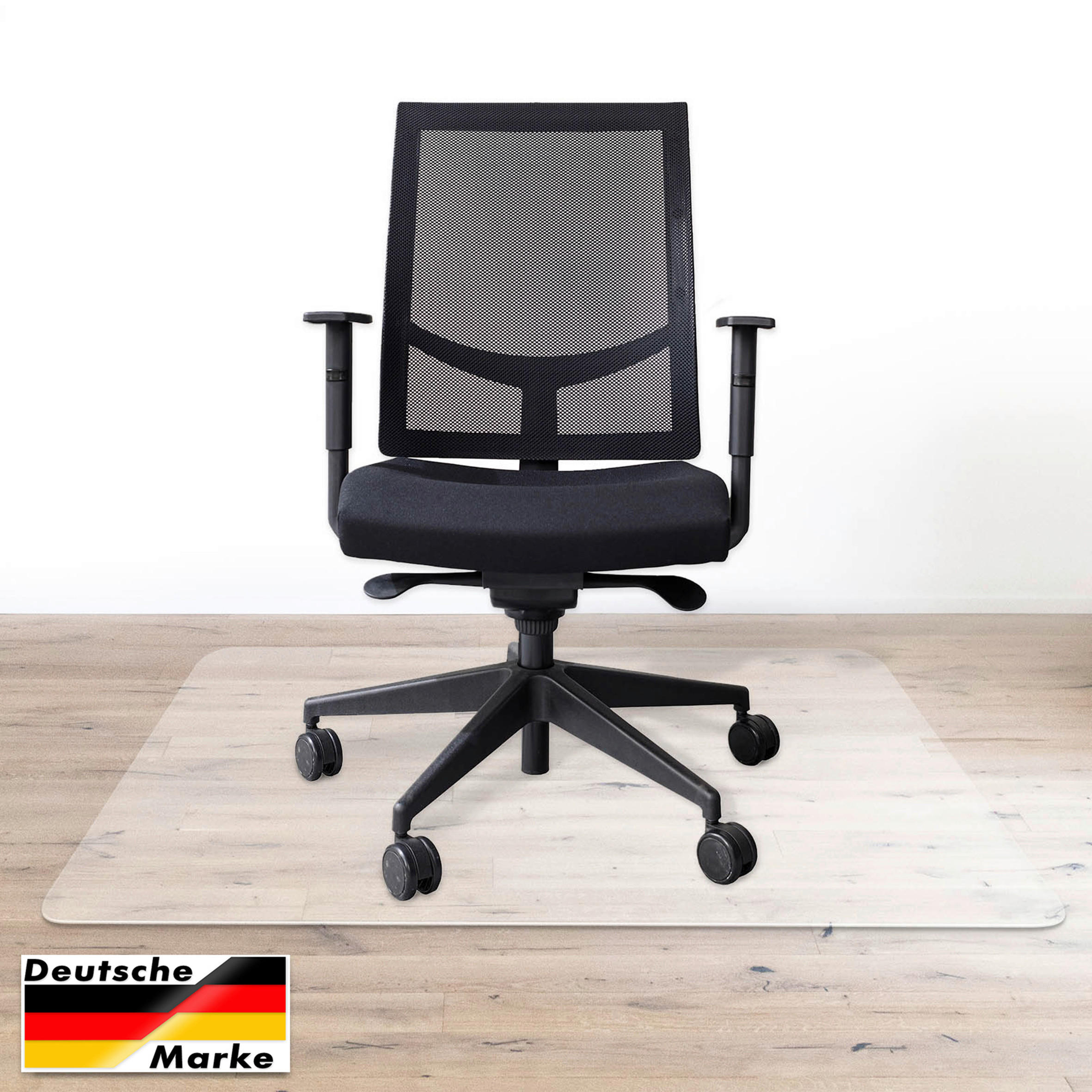 BODENSCHUTZMATTE 200/180 cm  - Transparent, Basics, Kunststoff (200/180cm)
