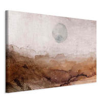 LEINWANDBILD Landschaft & Natur, Abstraktes 90/60/1.2 cm  - Schwarz/Braun, Basics, Holz/Textil (90/60/1.2cm) - artgeist