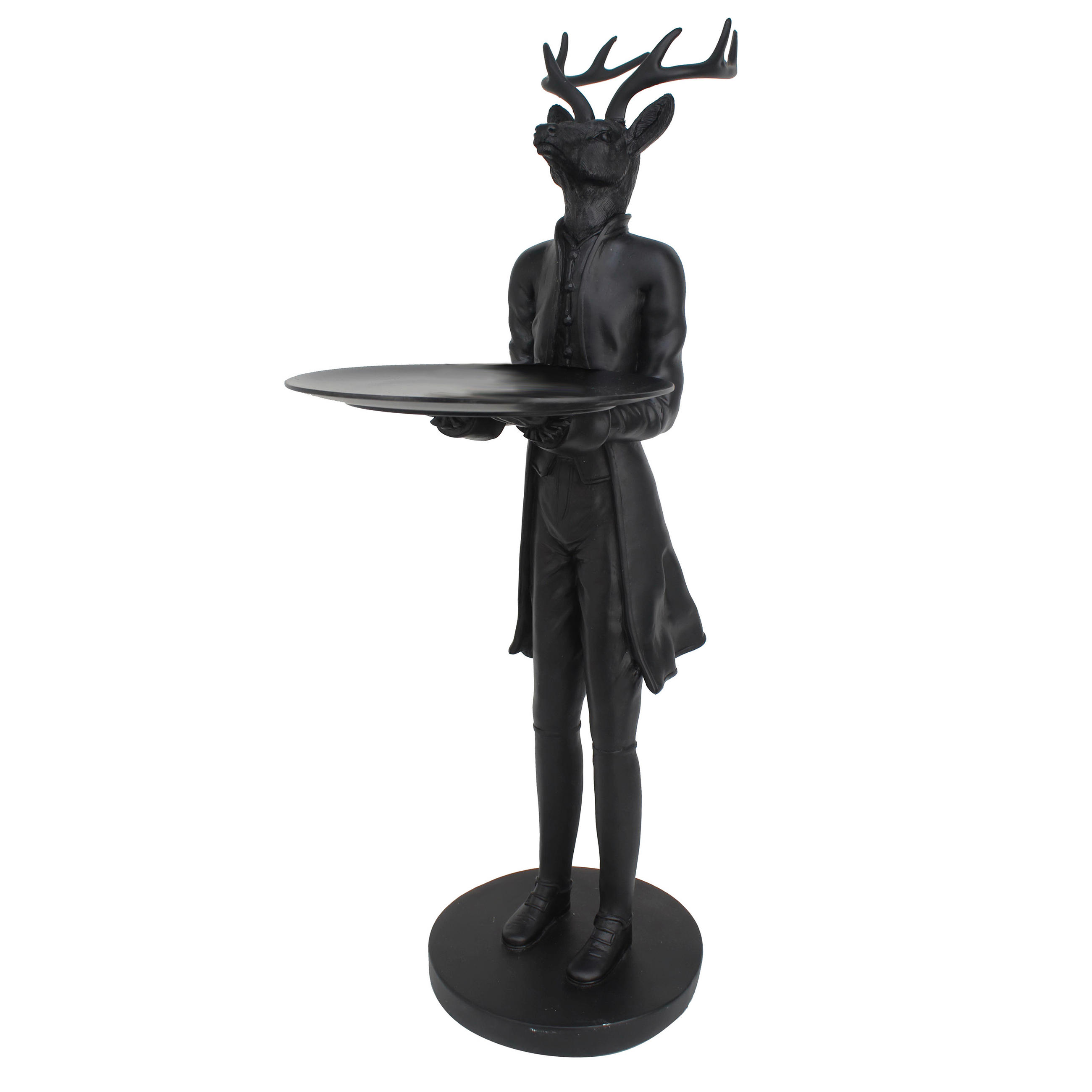 DEKORENTIER - Schwarz, LIFESTYLE, Kunststoff (34,5/62,5/20cm) - Ambia Home