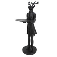 DEKORENTIER - Schwarz, LIFESTYLE, Kunststoff (34,5/62,5/20cm) - Ambia Home