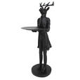 DEKORENTIER - Schwarz, LIFESTYLE, Kunststoff (34,5/62,5/20cm) - Ambia Home