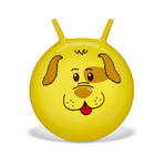 HÜPFBALL - Gelb, Basics, Kunststoff (45cm) - My Baby Lou