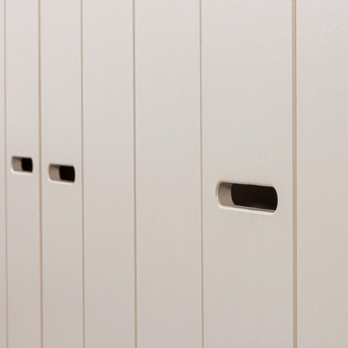 DREHTÜRENSCHRANK  in Hellgrau  - Hellgrau, Design, Holz (140/195/53cm) - Livetastic