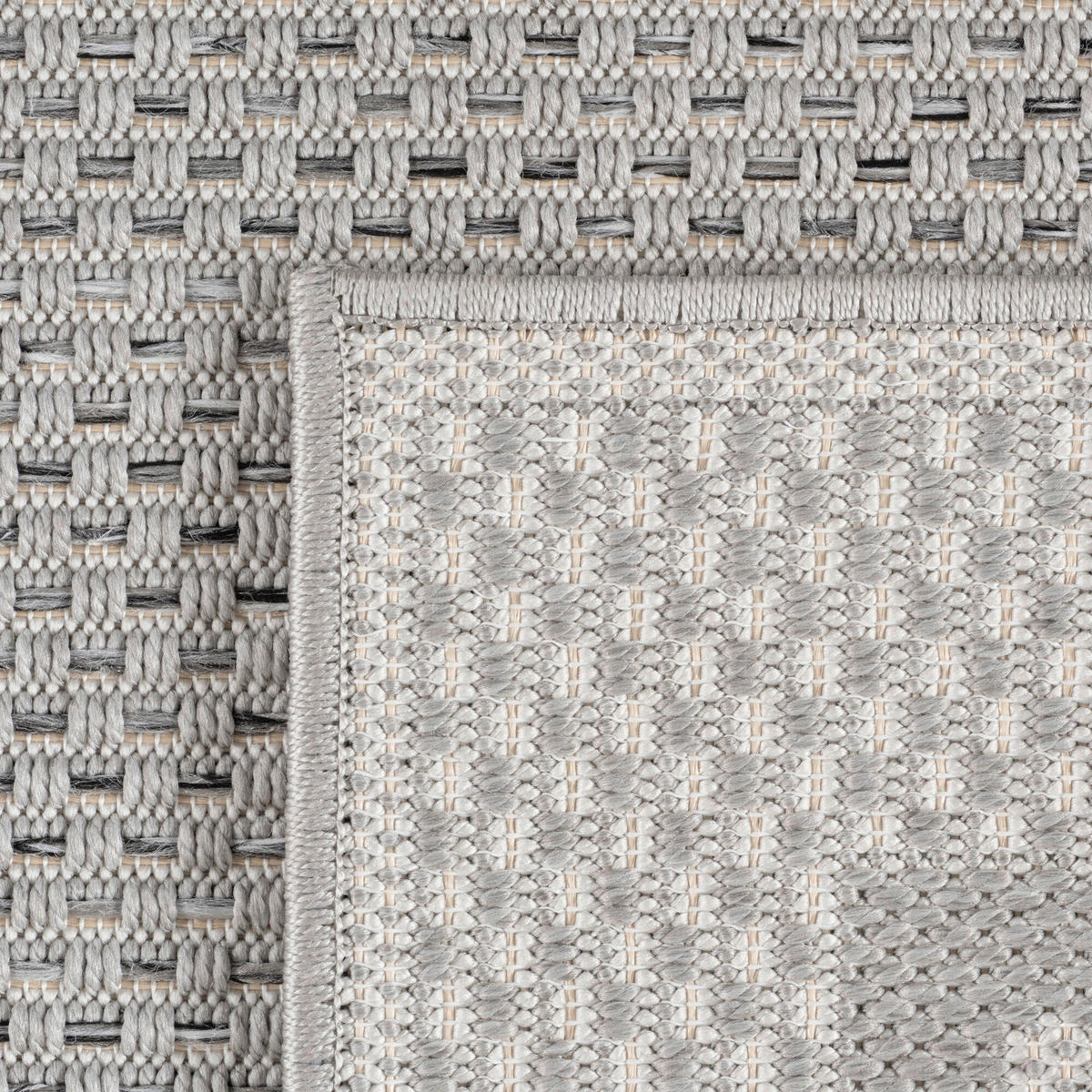 OUTDOORTEPPICH 80 cm DESERT Grau  - Grau, Basics, Textil (80cm) - Ayyildiz 