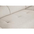 ECKSOFA Beige Struktur  - Beige/Schwarz, Design, Kunststoff/Textil (205/284cm) - Xora