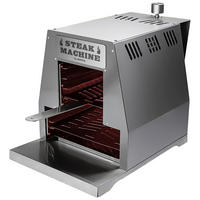 GASGRILL STEAK MACHINE Silberfarben  - Silberfarben, KONVENTIONELL, Metall (43cm)