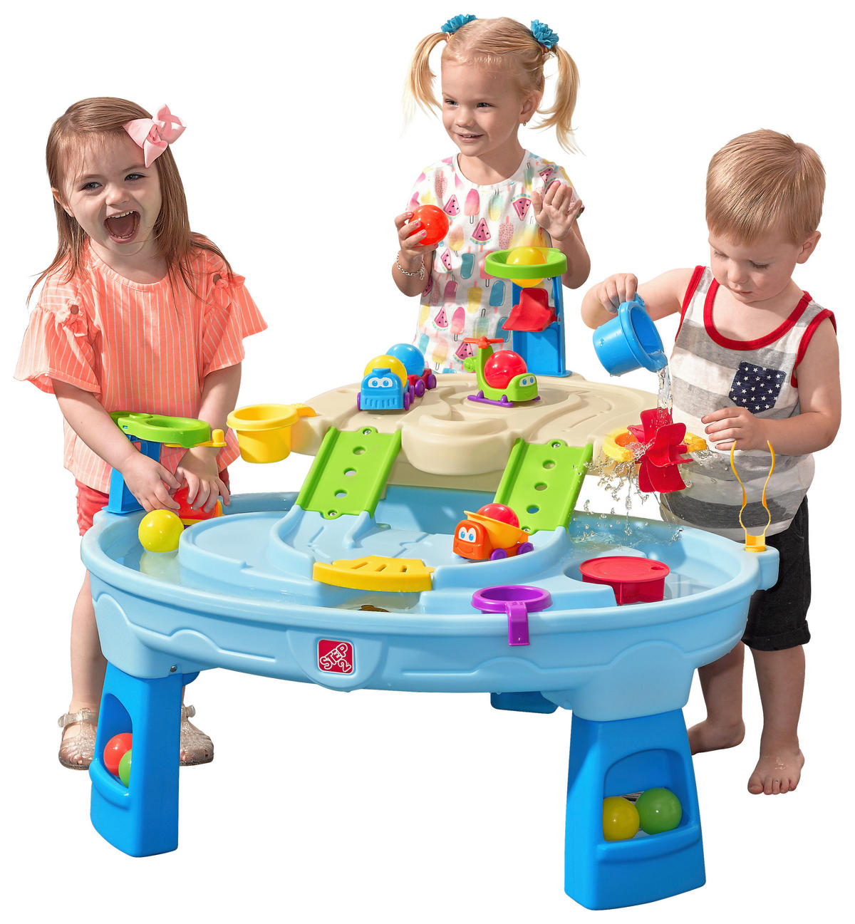 BALLSPIELTISCH BUDDIES CENTER Multicolor  - Multicolor, KONVENTIONELL, Kunststoff (92,7/92,7/69,2cm)