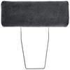 KOPFSTÜTZE in Velours  - Schwarz, Konventionell, Textil (55/21/10cm) - Hom`in