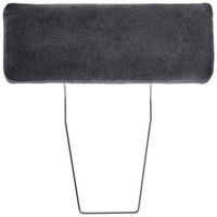 KOPFSTÜTZE in Velours  - Schwarz, Konventionell, Textil (55/21/10cm) - Hom`in