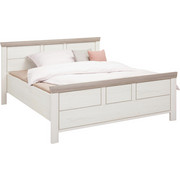 POSTEL - bílá/šedá, Lifestyle, kompozitní dřevo (140/200cm) - Hom`in