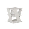 BEISTELLTISCH in Holzwerkstoff  - Weiss, Design, Holzwerkstoff (55/55/55cm) - Livetastic