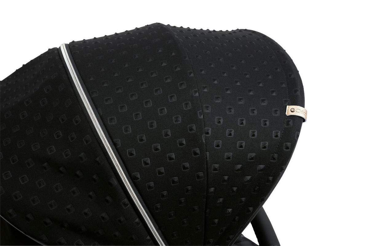 KINDERWAGEN  BEST FRIEND PRO  Black Re Lux  - Schwarz, Basics, Textil/Metall (60/95/106cm) - Chicco