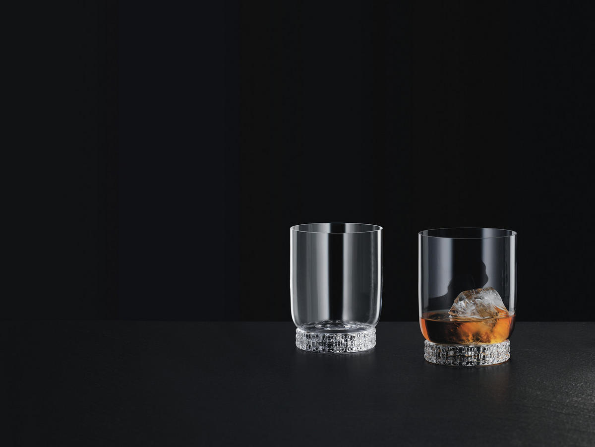 BECHERSET Bossa Nova  2-teilig  - Klar, Design, Glas (8,4/11,1/16,8cm) - Nachtmann