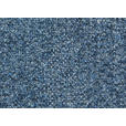 ECKSOFA  in Flachgewebe Blau  155/234 cm  - Blau/Schwarz, Design, Textil/Metall (155/234cm) - Dieter Knoll
