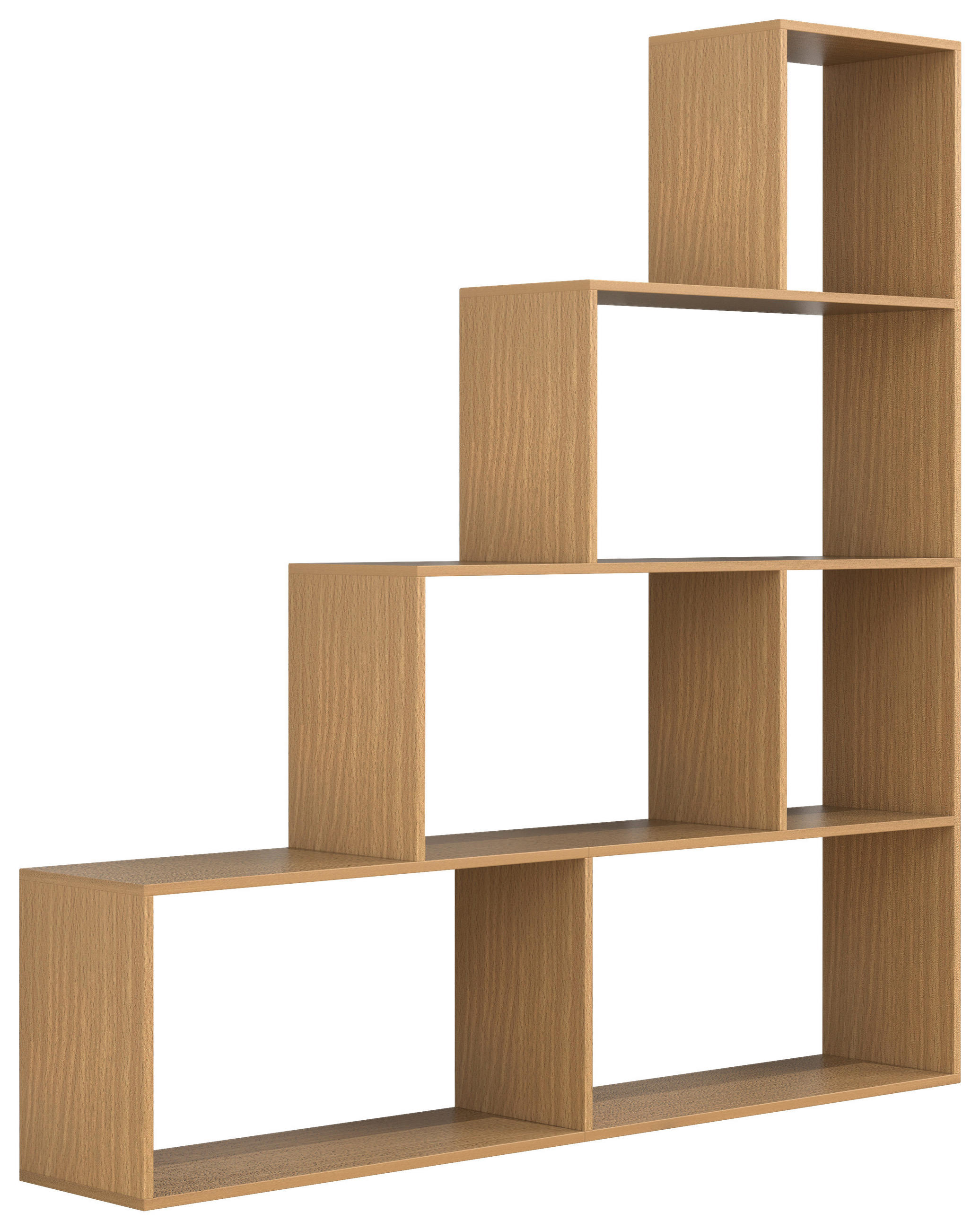 Regal Dubila Buchefarben B: 155 cm