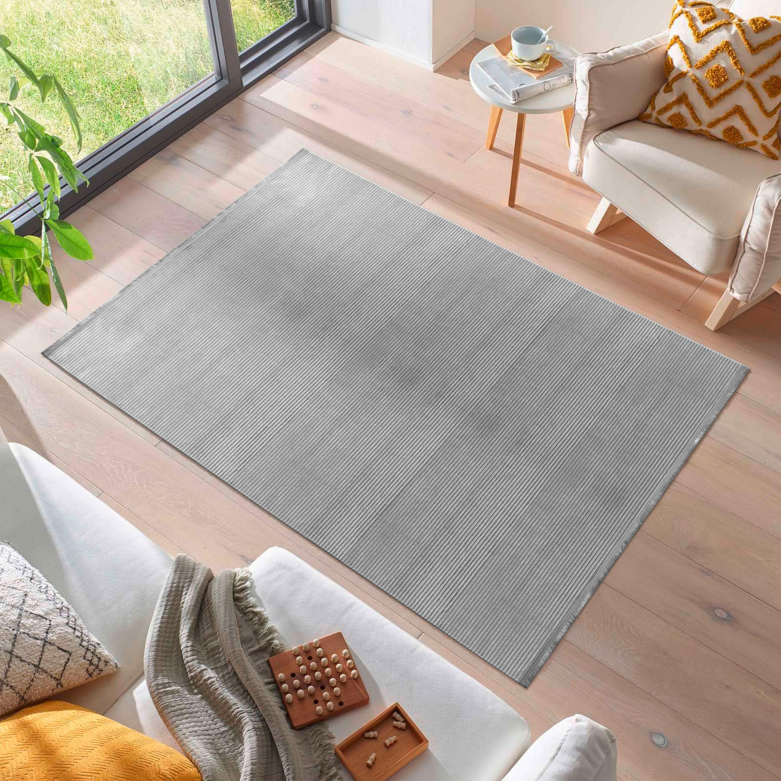 WEBTEPPICH 200/290 cm Style Grau  - Grau, Design, Textil (200/290cm) - Novel