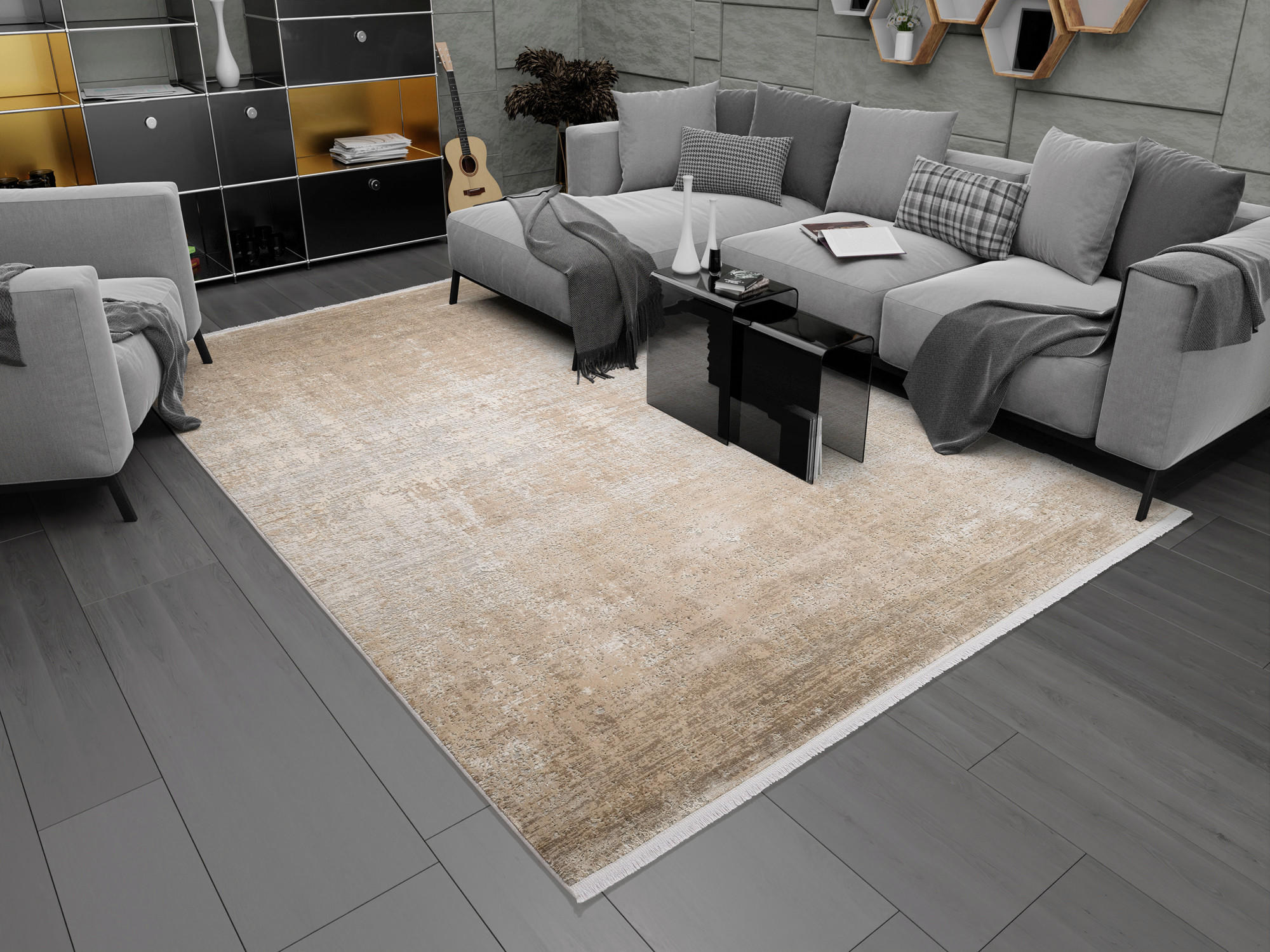 WEBTEPPICH 200/290 cm  - Gelb, Design, Textil (200/290cm) - Musterring