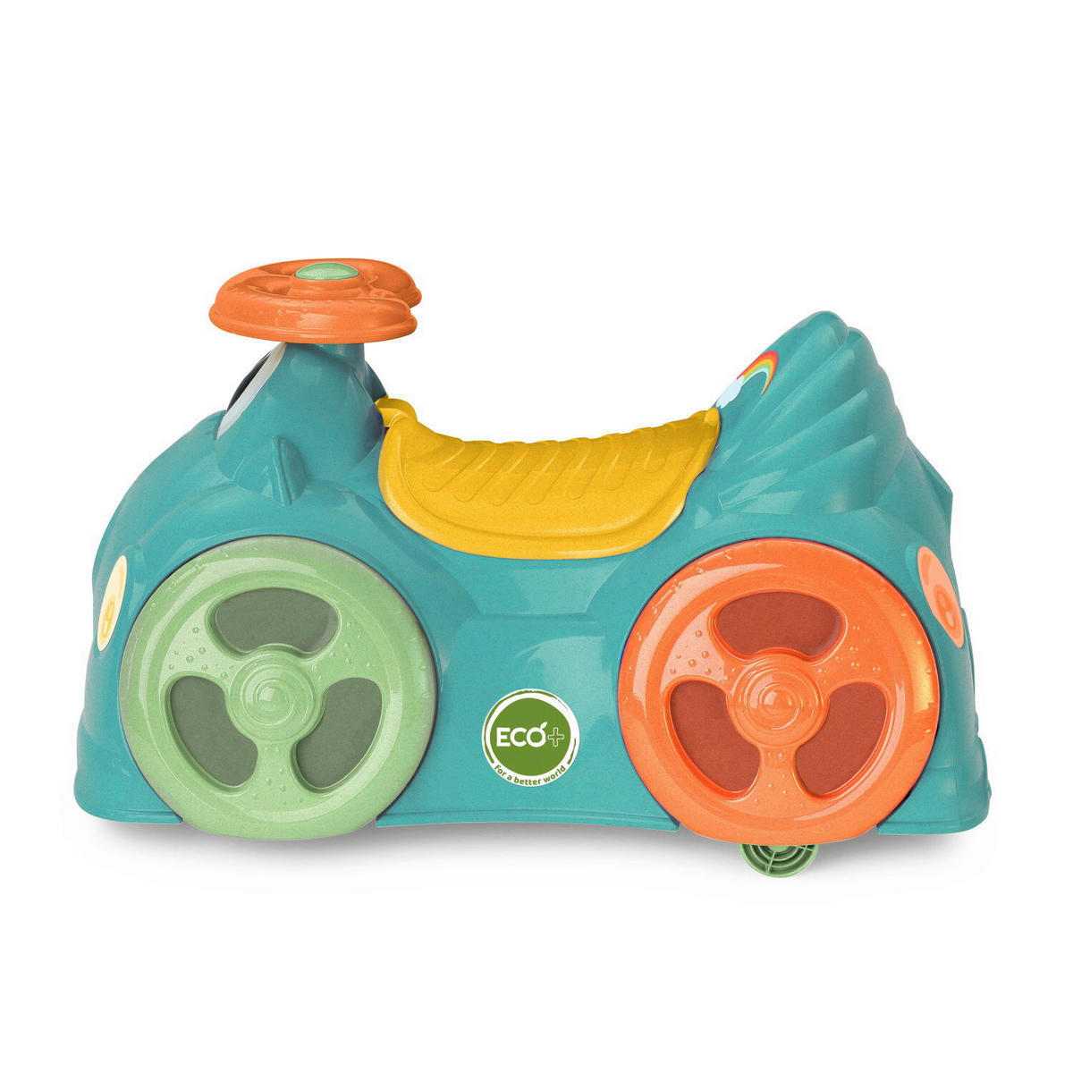 RUTSCHFAHRZEUG All Around Eco +  - Blau/Multicolor, Basics, Kunststoff (58/20/39cm) - Chicco