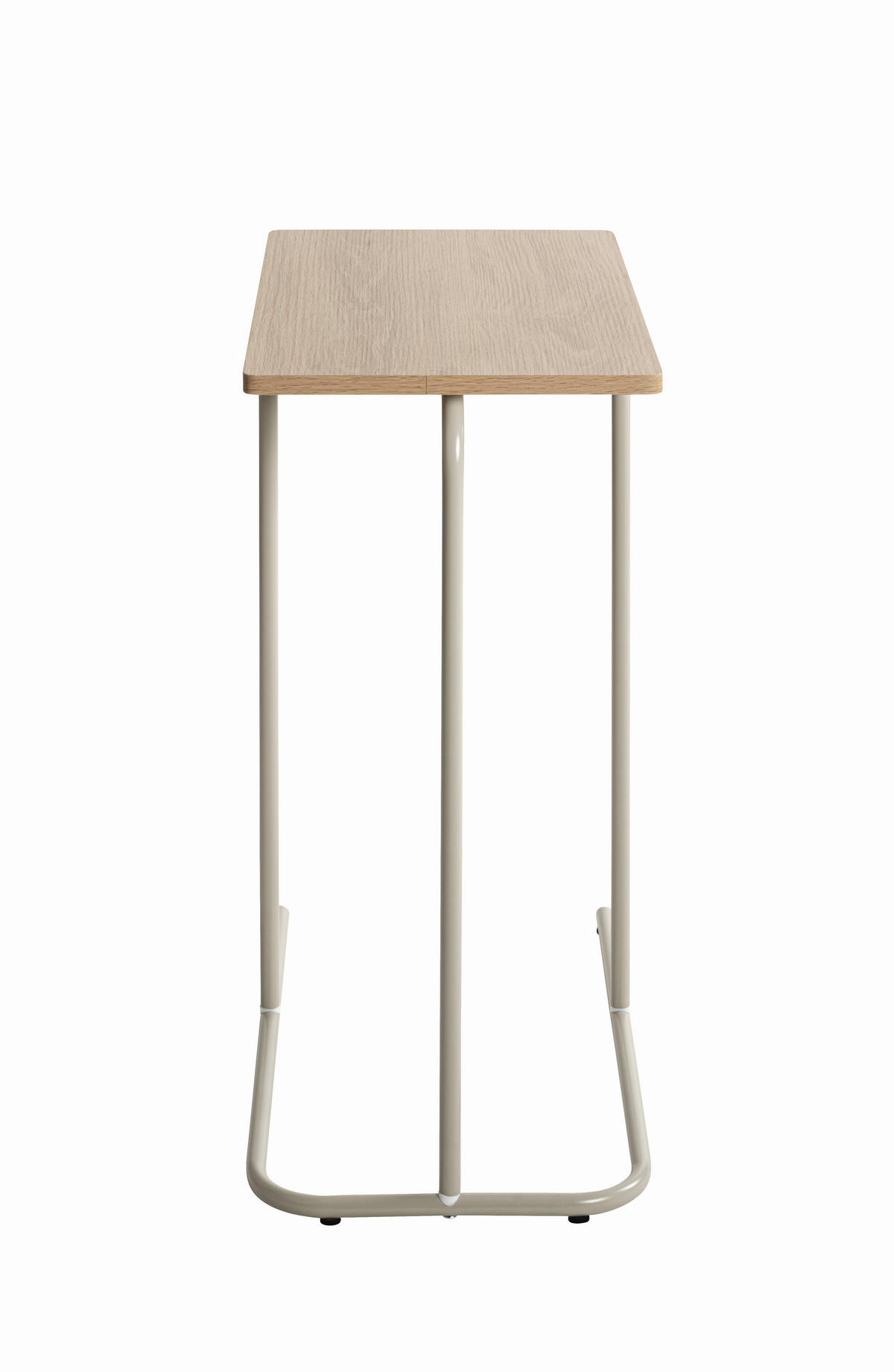 BEISTELLTISCH 30/50/65 cm Eichefarben, Kaschmir rechteckig  - Kaschmir/Eichefarben, Trend, Holzwerkstoff/Metall (30/50/65cm)