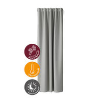 SCHLAUFENSCHAL  Verdunkelung  135/270 cm   - Naturfarben, Design, Textil (135/270cm)
