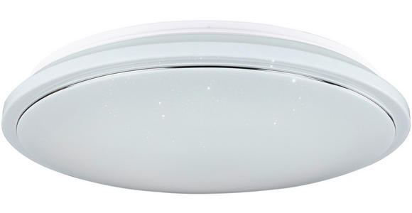 LED-DECKENLEUCHTE 56/10 cm - Weiß, Basics, Kunststoff/Metall (56/10cm) - Novel