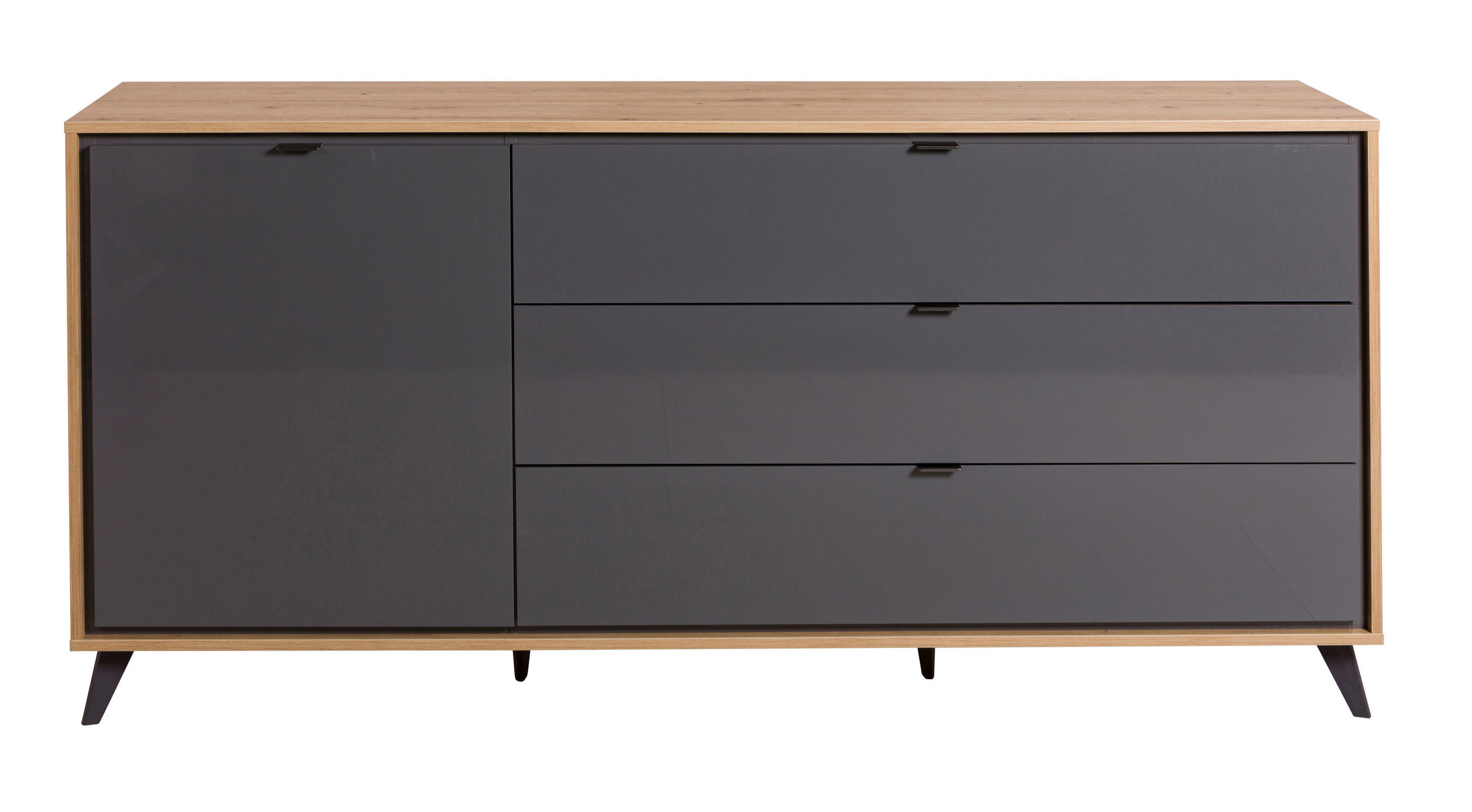 KOMODA, - Moderno, kovina/umetna masa (185,2/86/40,7cm) - Carryhome