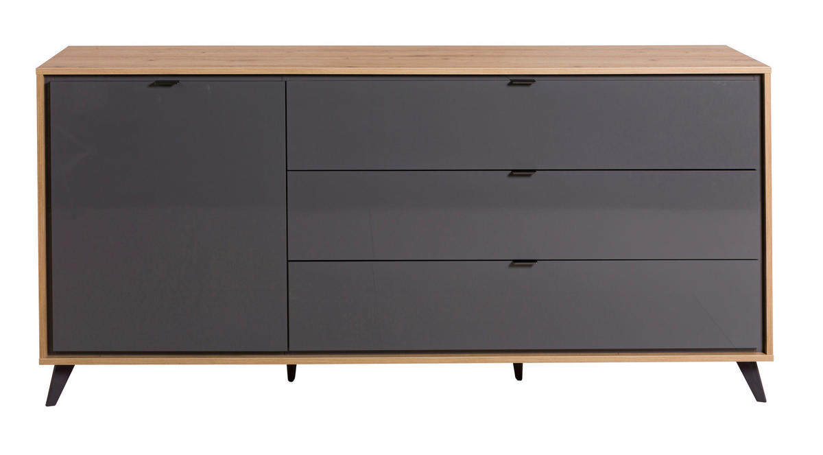 KOMODA,  - Moderno, kovina/umetna masa (185,2/86/40,7cm) - Carryhome