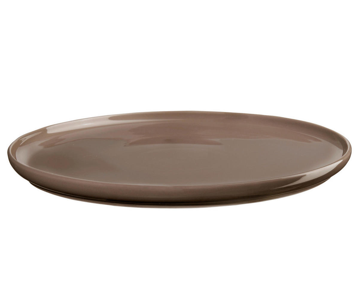 SPEISETELLER Mokka 26,5/1,6 cm coppa kaori  - Mokka, KONVENTIONELL, Keramik (26,5/1,6cm) - ASA