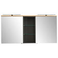 SPIEGELSCHRANK 155/75/18,8 cm  - Alteiche, KONVENTIONELL, Glas/Holz (155/75/18,8cm) - Dieter Knoll