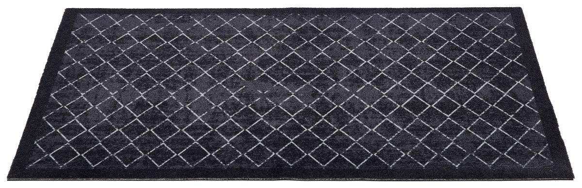FUßMATTE  40/60 cm  Schwarz, Weiß  - Schwarz/Weiß, Basics, Kunststoff/Textil (40/60cm) - Esposa