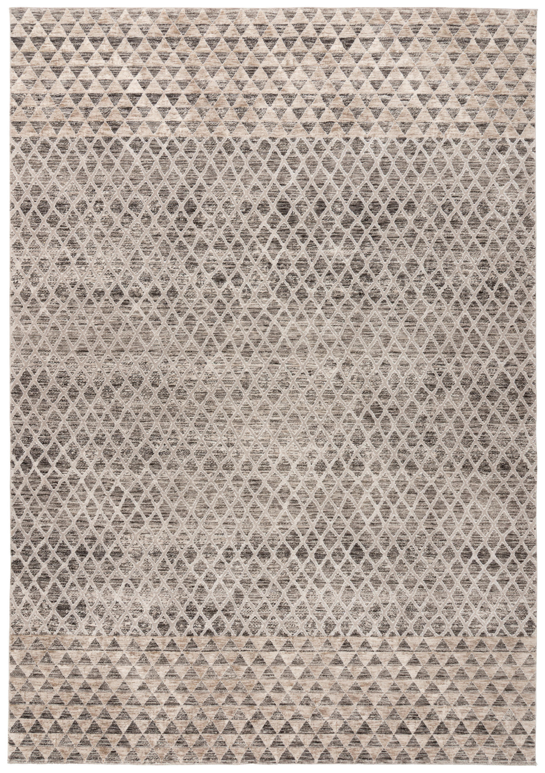 WEBTEPPICH 80/150 cm My Bella Grau - Grau, Design, Textil (80/150cm) - Obsession