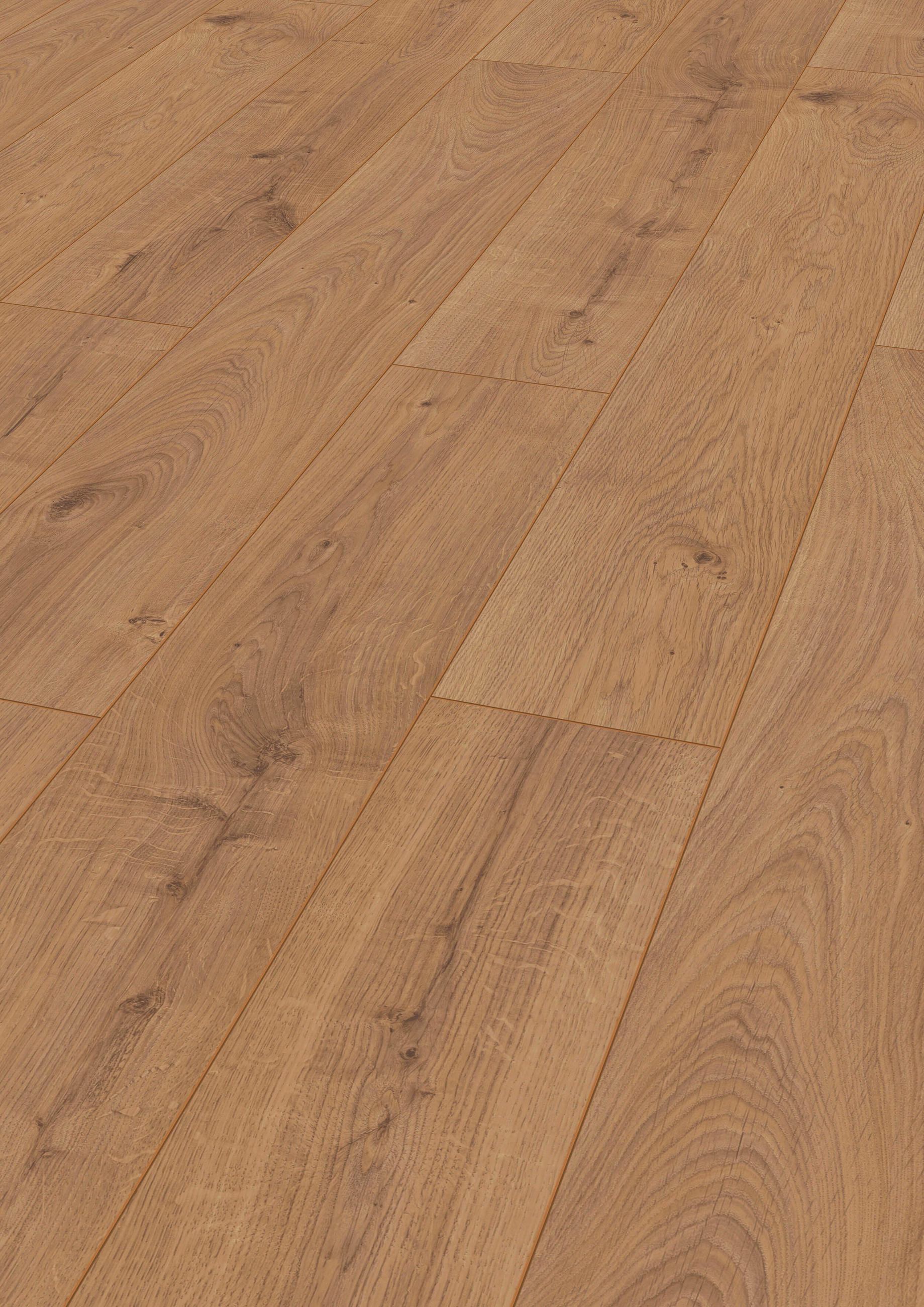 LAMINATBODEN Exquisit  - Eichefarben, KONVENTIONELL, Holz (138.0/19.3/0.8cm)
