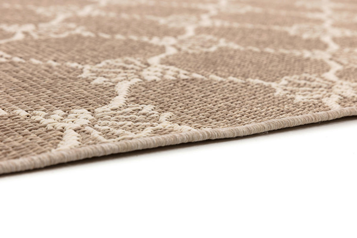 OUTDOORTEPPICH  für Terrasse und Balkon 80/150 cm Cornflower Naturfarben  - Naturfarben, Basics, Textil (80/150cm) - Joop!
