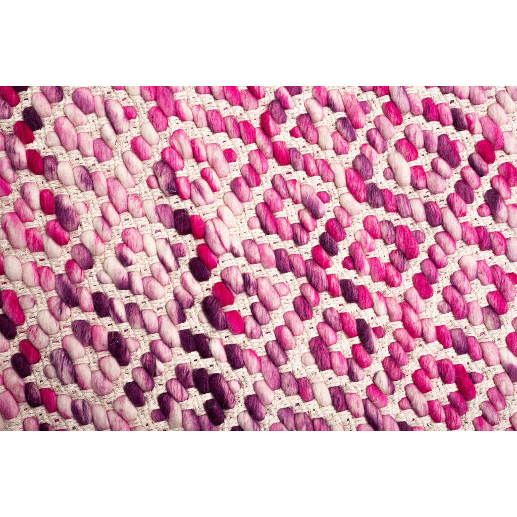 Thumbnail - Tom Tailor Handwebteppich, Pink, Textil, Abstraktes, rechteckig, 140x200 cm, Teppiche & Böden, Teppiche, Moderne Teppich...
