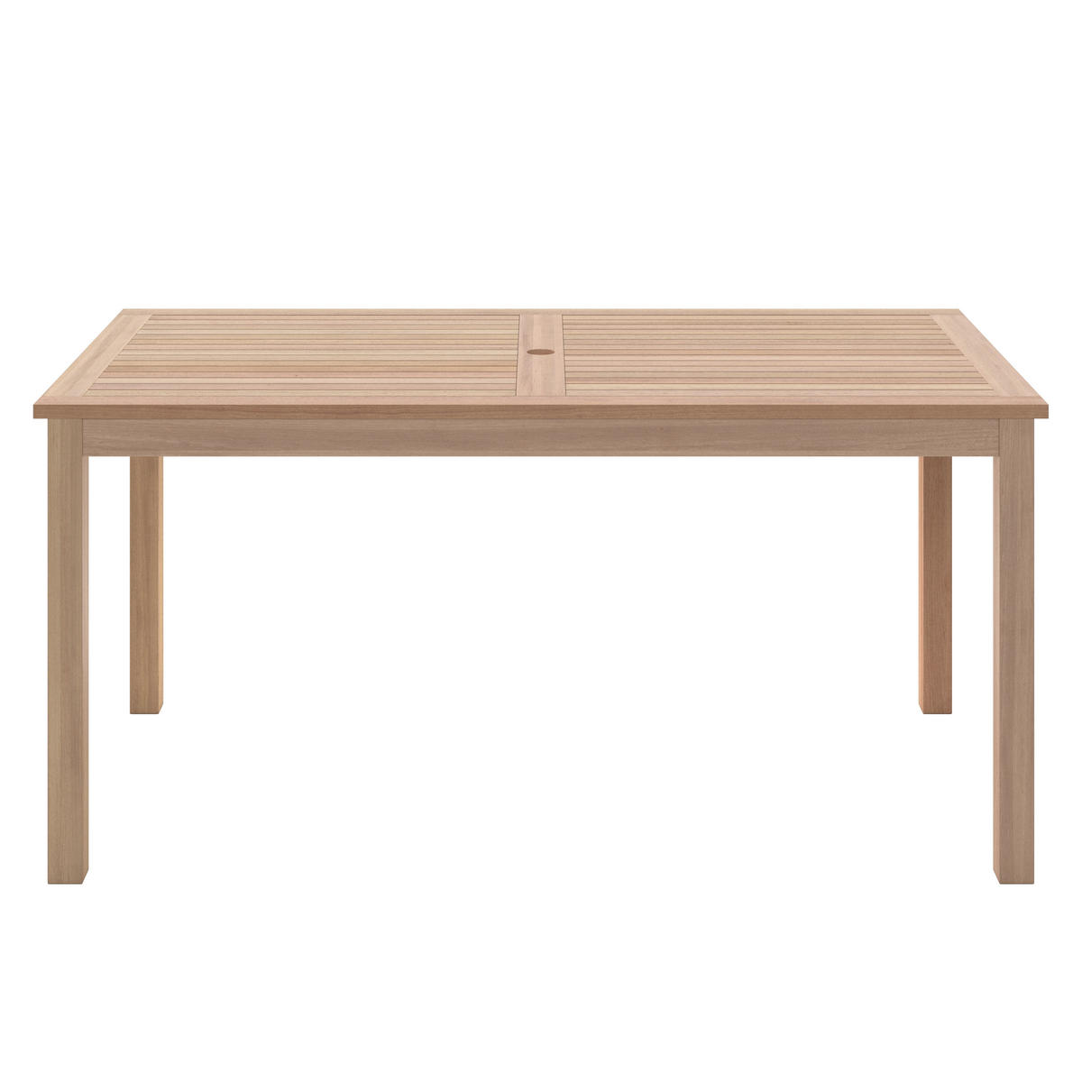 GARTENTISCH 140/80/75 cm Holz rechteckig  - Teakfarben, MODERN, Holz (140/80/75cm) - Ambia Garden