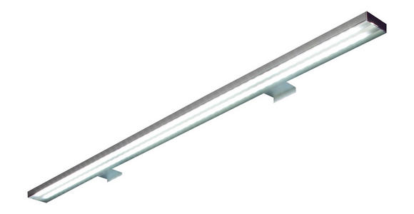 AUFBAULEUCHTE - Chromfarben, Design, Kunststoff (90,0/3,8/10,0cm) - Novel