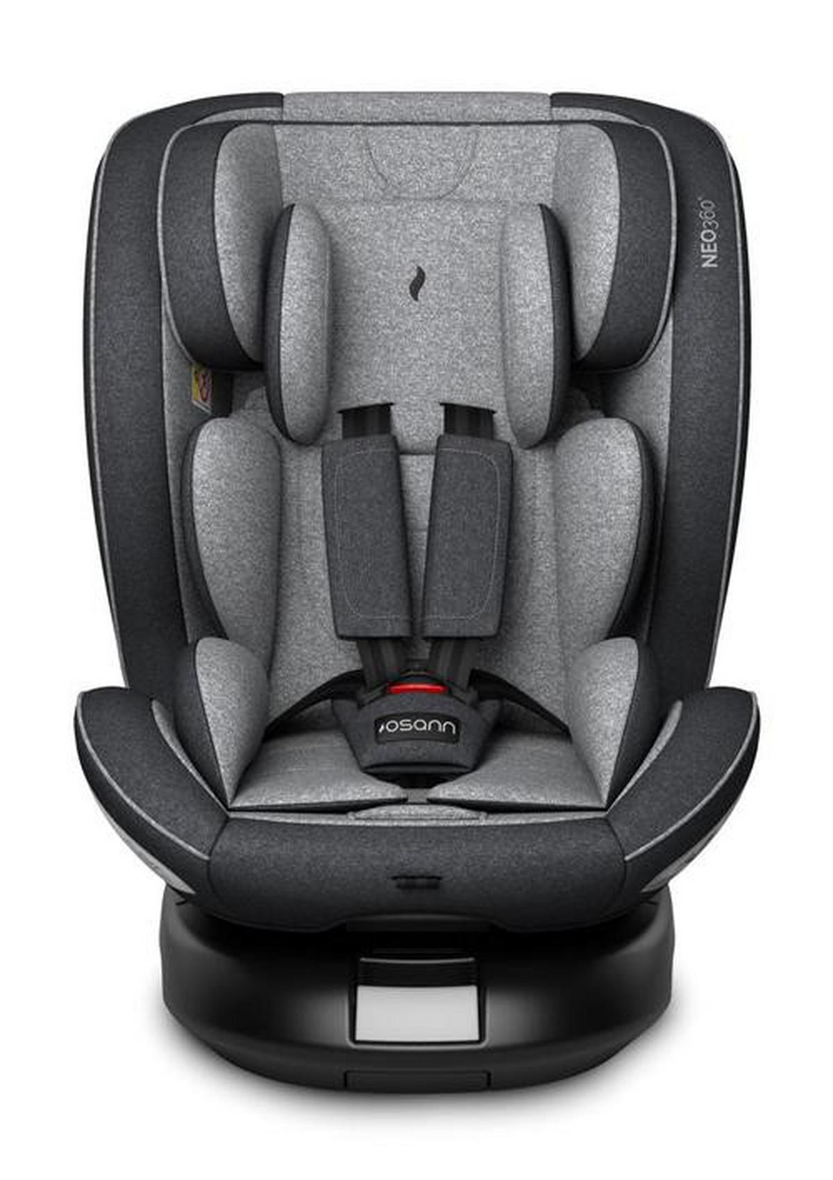 KINDERAUTOSITZ NEO360 Universe  - Dunkelgrau/Anthrazit, Basics, Kunststoff/Textil (46/63,5/53cm) - Osann