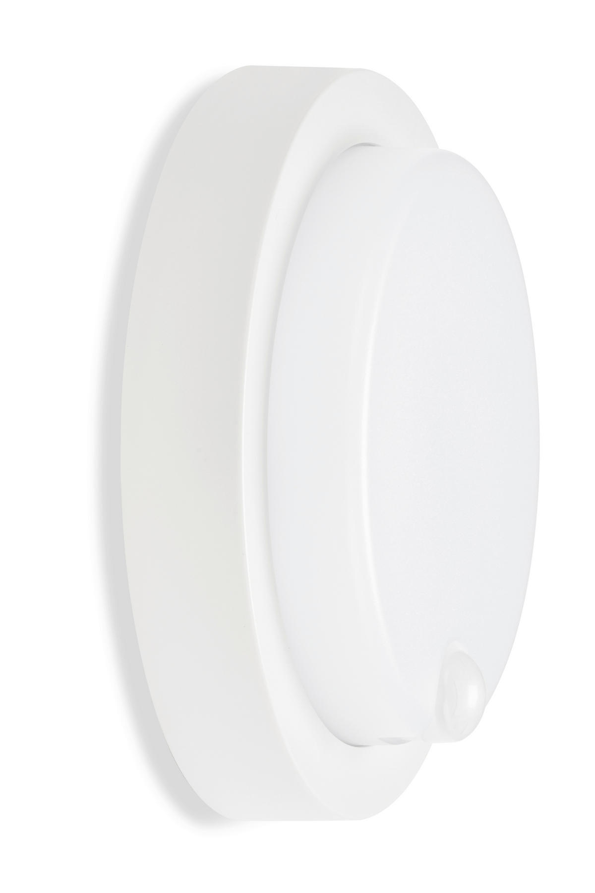 ZUNANJA STENSKA SVETILKA        17/5,7 cm       - bela, Basics, umetna masa (17/5,7cm)