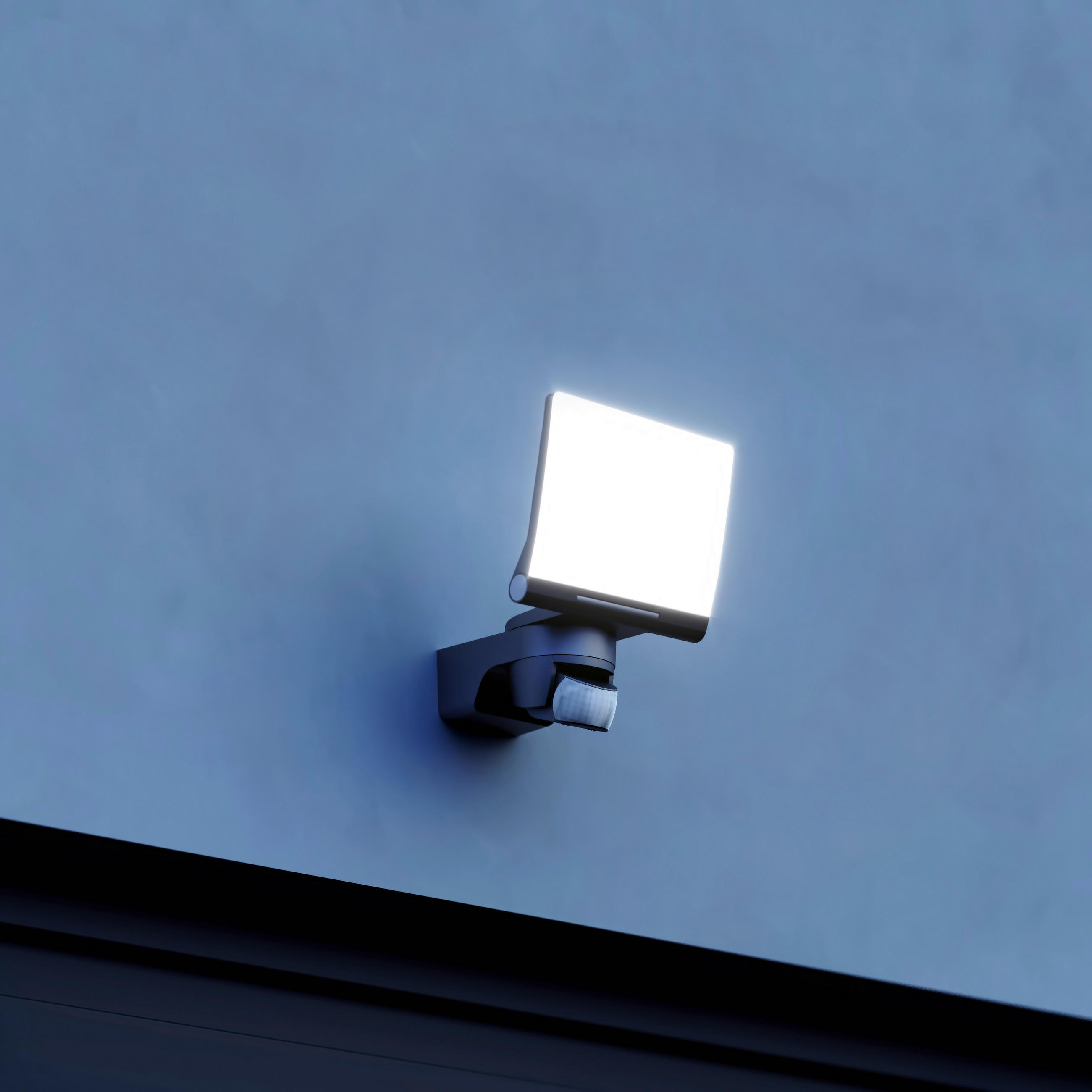 LED-AUßENLEUCHTE 16,1/18/24 cm   - Schwarz, Basics, Kunststoff (16,1/18/24cm) - Steinel