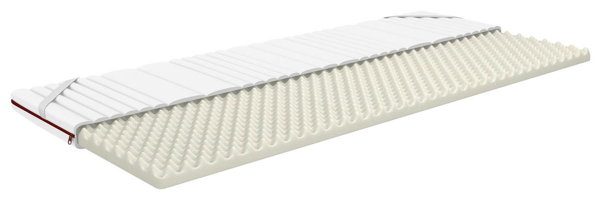MATRATZENSET 100/200 cm  - Weiß, Basics, Textil (100/200cm) - Chameo