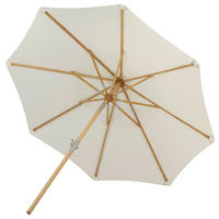 SONNENSCHIRM 270 cm  - Weiß, KONVENTIONELL (270/250cm) - Gardenson