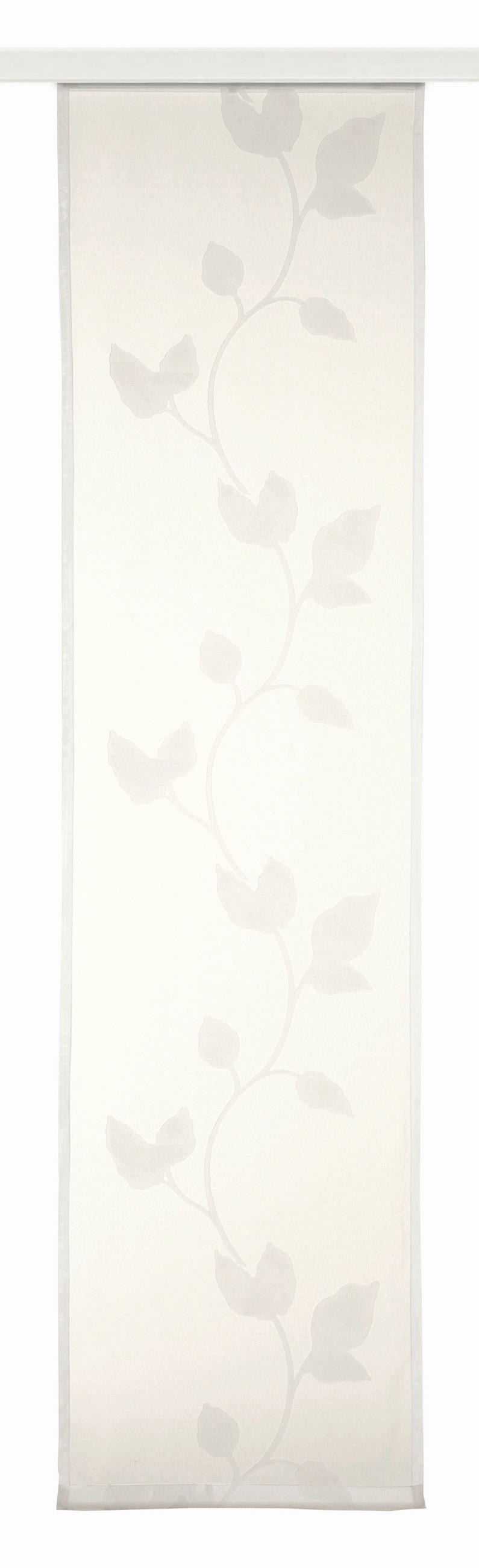 PANEL ZAVESA bela - bela, Dizajnerski, tekstil (60/245cm) - Esposa