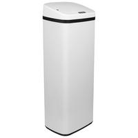 ABFALLSAMMLER 50 l  Metall  - Schwarz, Basics, Kunststoff/Metall (32/83/24cm) - MID.YOU