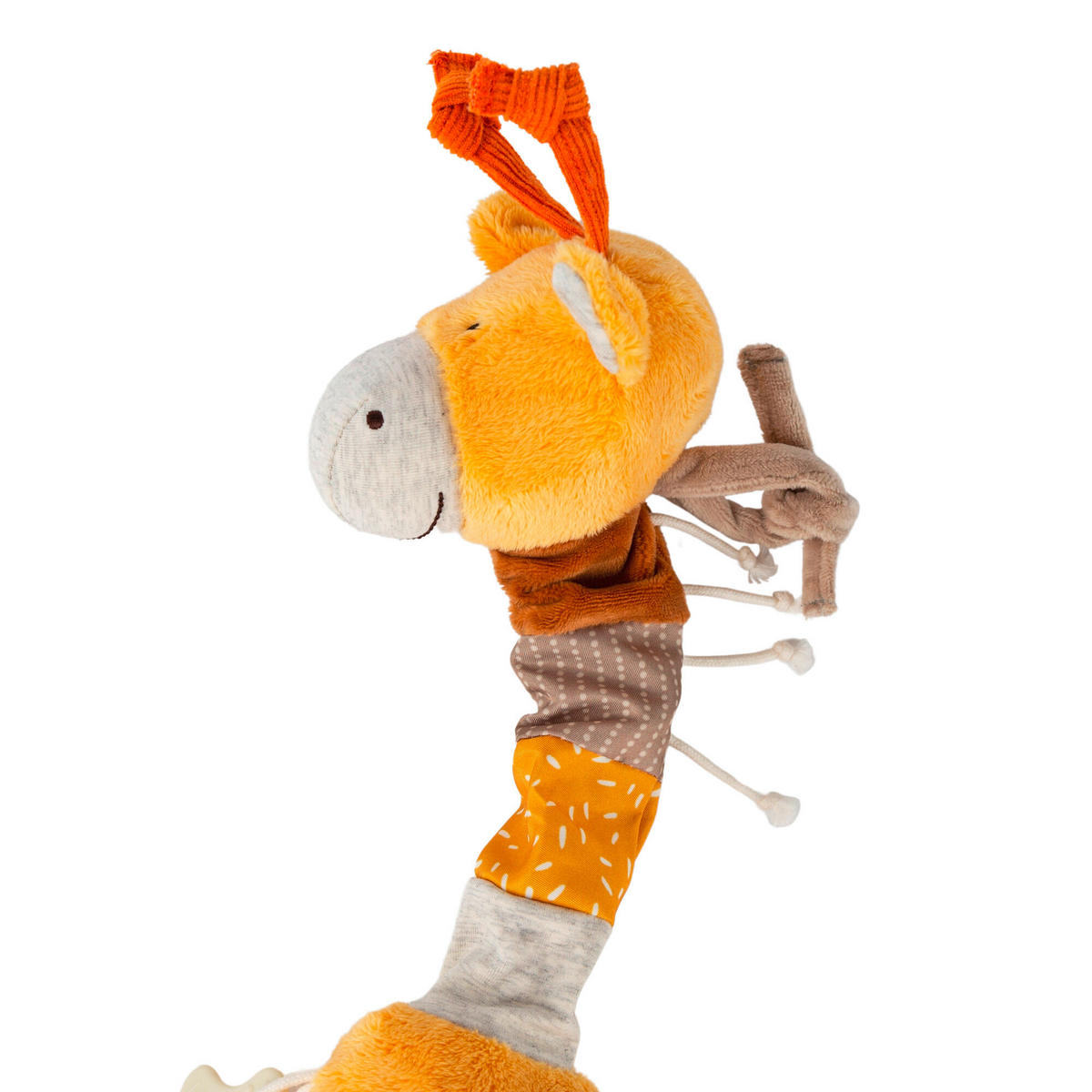 MOTORIKSPIEL - Senfgelb/Dunkelorange, Basics, Textil (30/11/9cm) - Sigikid