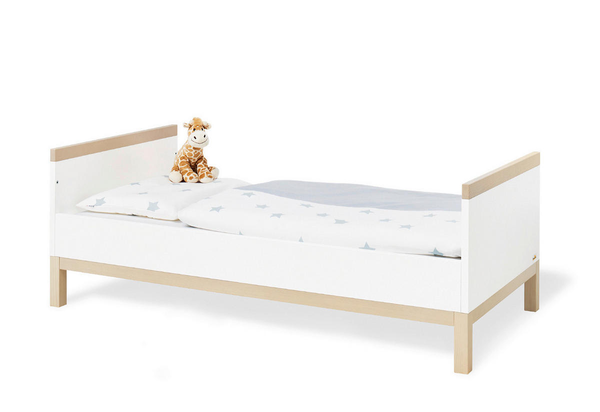 BABYZIMMER LIGHT  - Ahornfarben/Weiß, Design, Holzwerkstoff - Pinolino