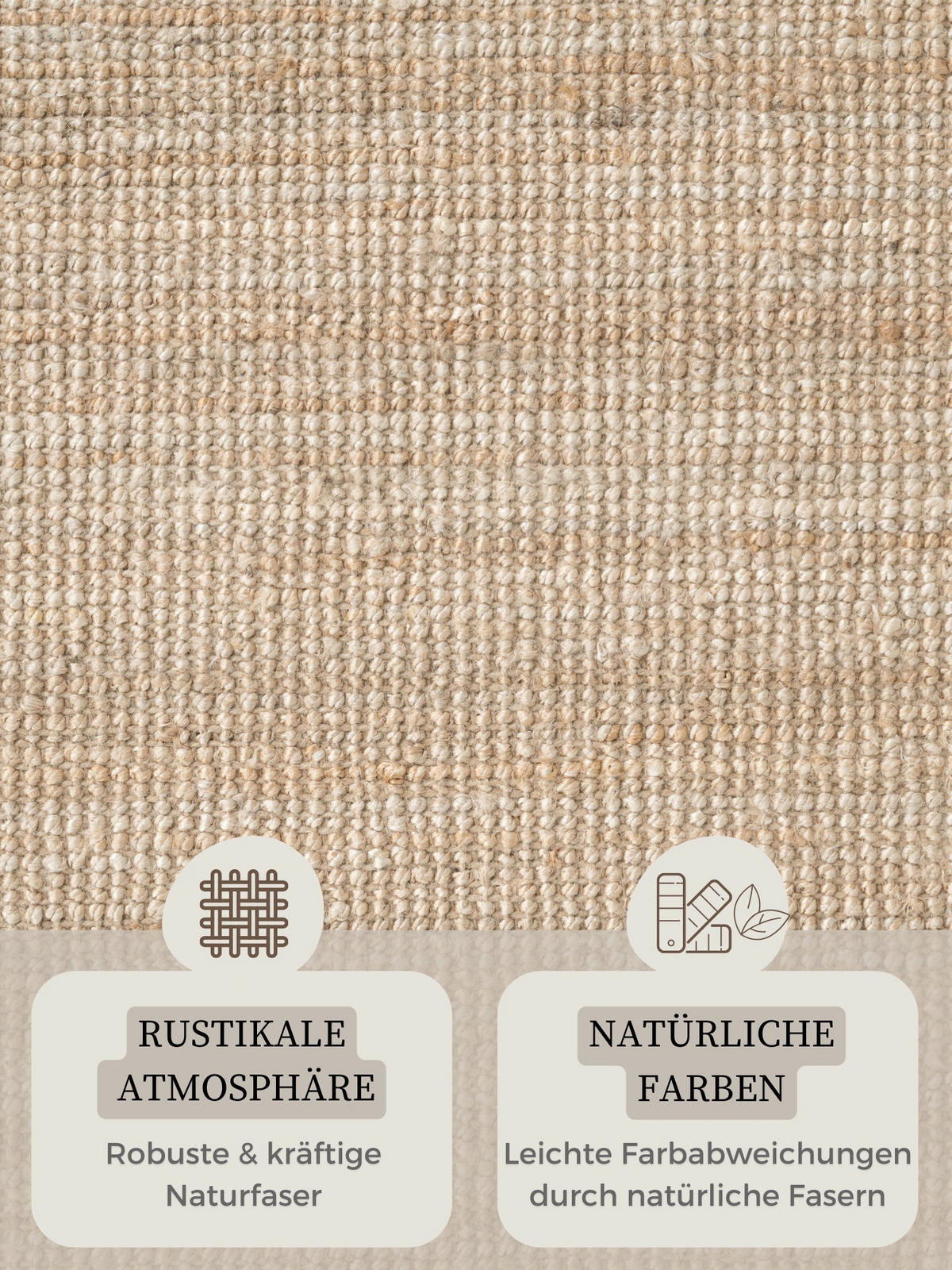 JUTETEPPICH 160 cm Jaipur Goldfarben rund  - Goldfarben, Basics, Textil (160cm) - Hanse Home