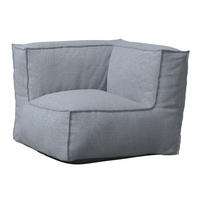LOUNGESOFA  - Grau, MODERN, Textil (95/80/95cm) - Ambia Garden