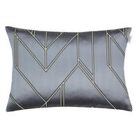 KISSENHÜLLE Elian 38/58 cm  - Anthrazit/Creme, KONVENTIONELL, Textil (38/58cm) - Schöner Wohnen