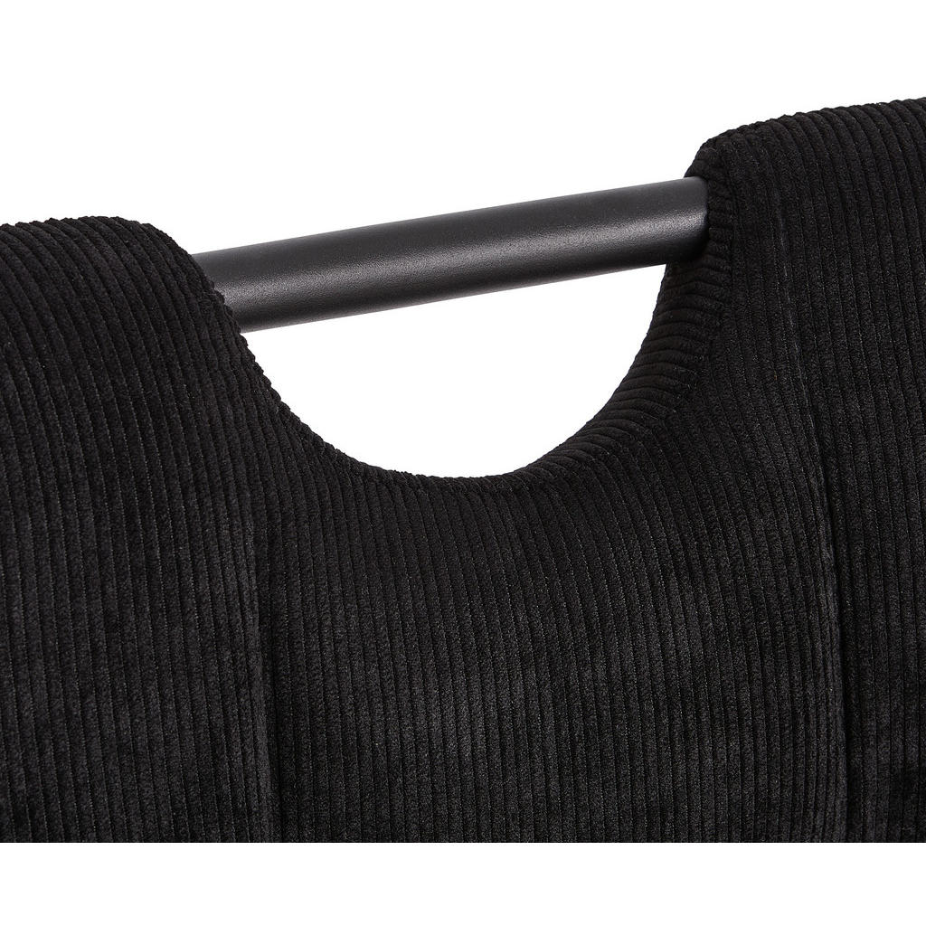 Thumbnail - Livetastic Schwingstuhl, Schwarz, Metall, Textil, Füllung: Schaumstoff, Taschenfederkern, C-Form, 49x98x61 cm, Esszimmer...