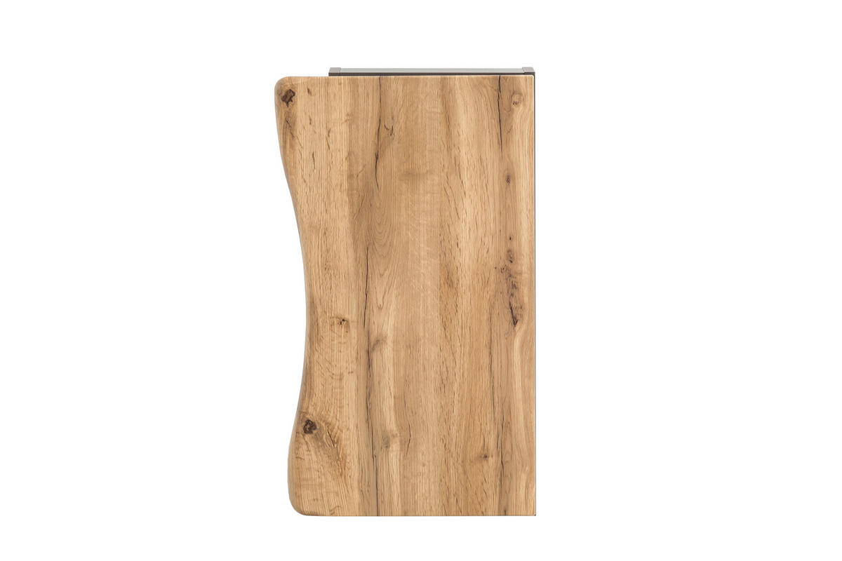HÄNGESCHRANK 30/64/20 cm  - Eiche Wotan/Graphitfarben, Natur, Holzwerkstoff (30/64/20cm) - Xora